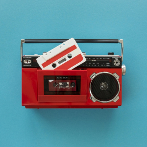 دانلود عکس با کیفیت رادیو و نوار کاست قدیمی